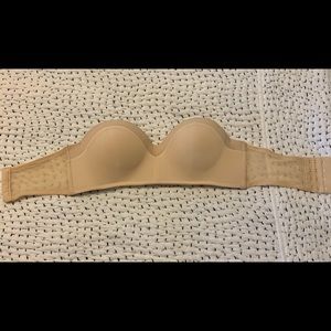 NWOT lively no-wire strapless bra 32D
